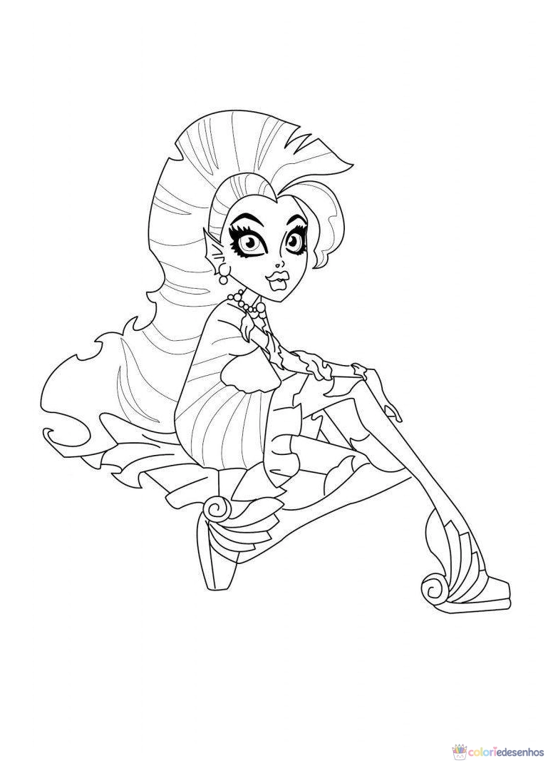 Monster High para colorir
