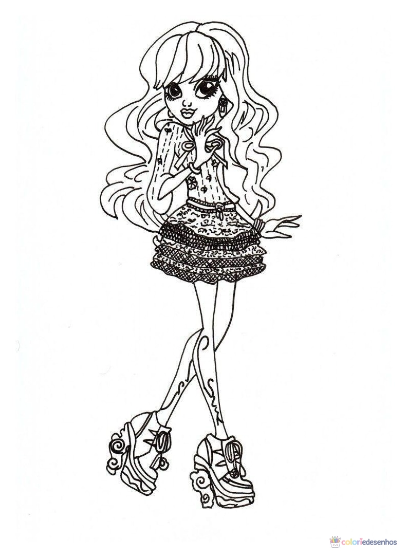 Monster High para colorir