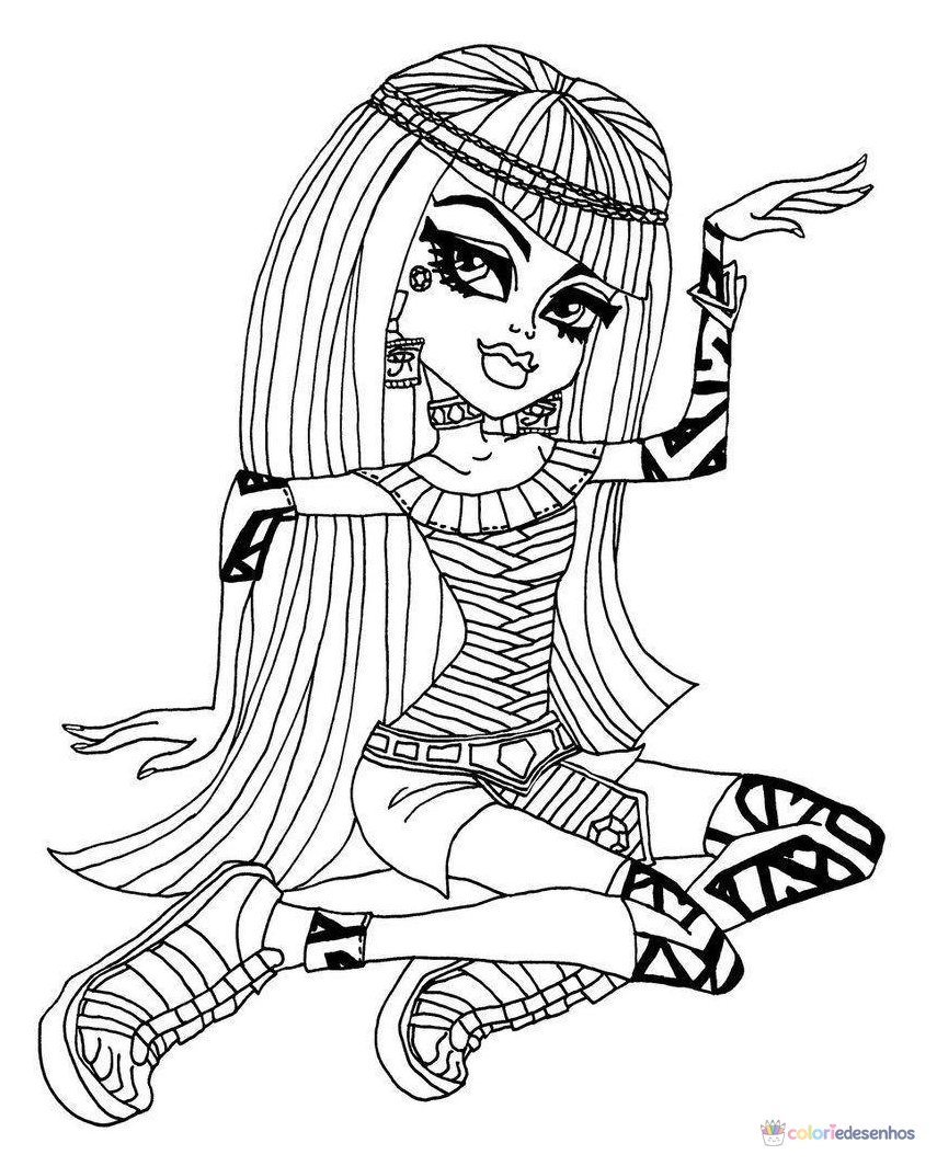 Monster High para colorir