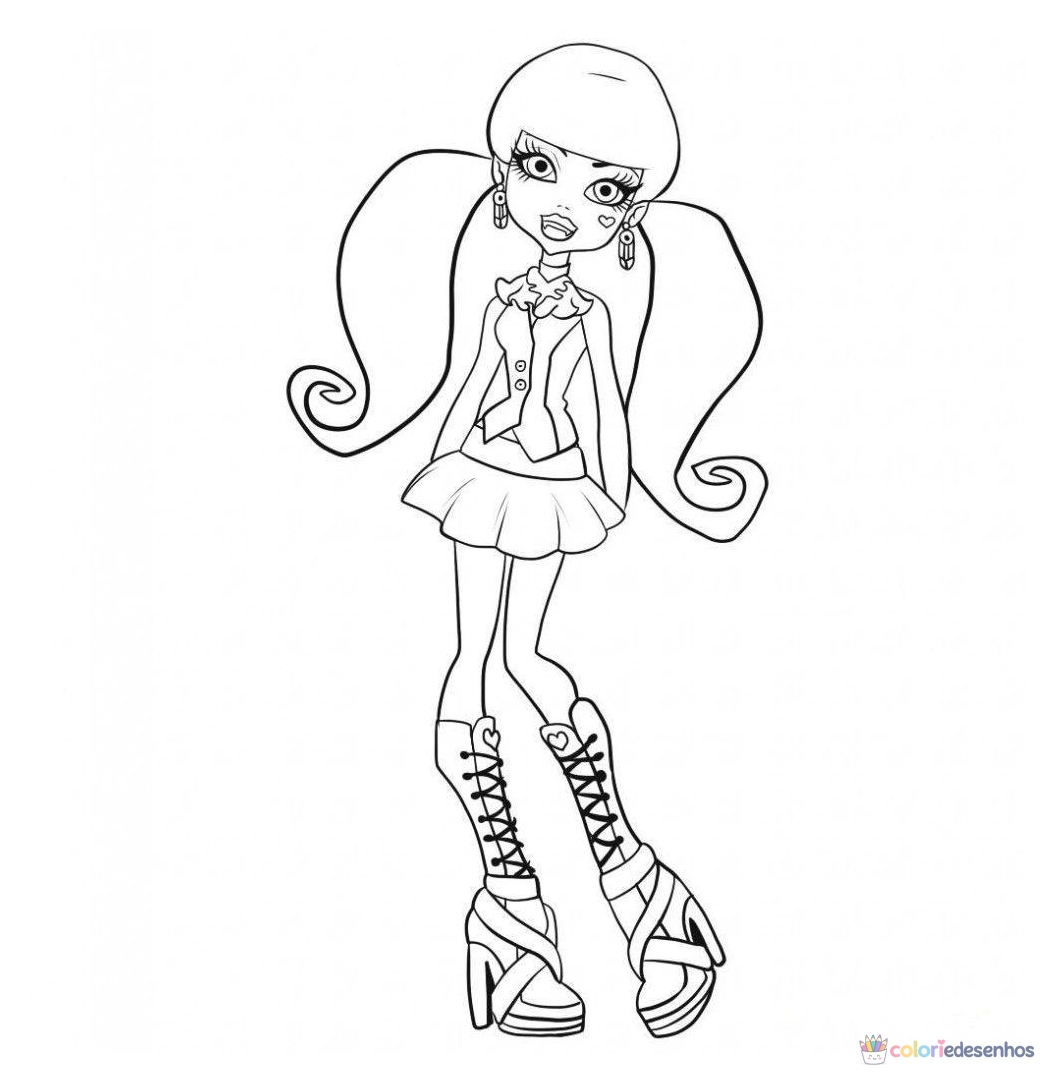 Monster High para colorir