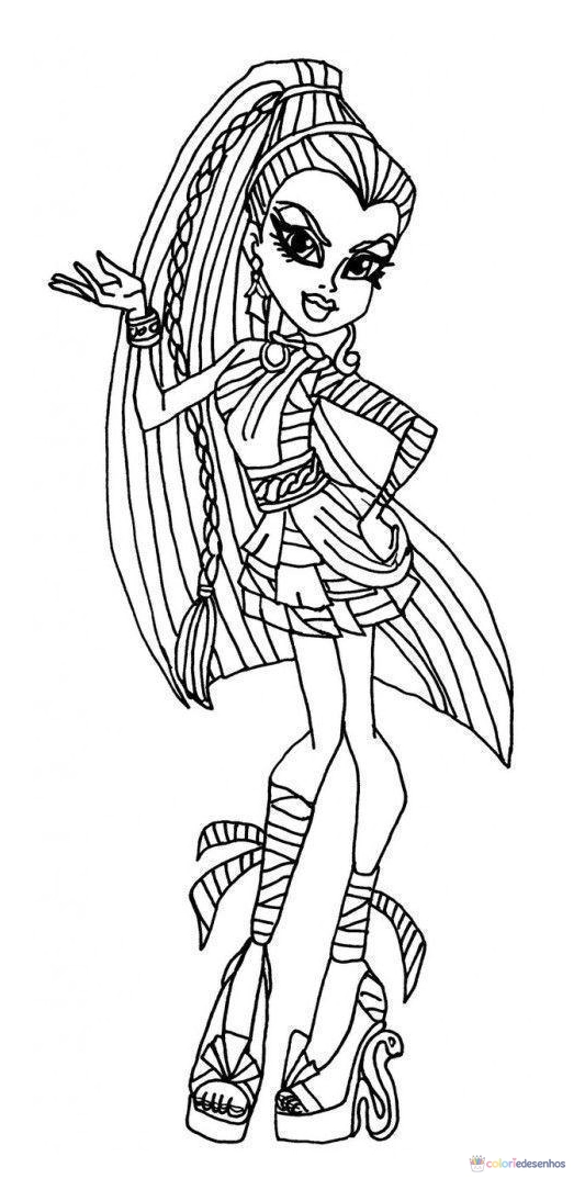 Monster High para colorir