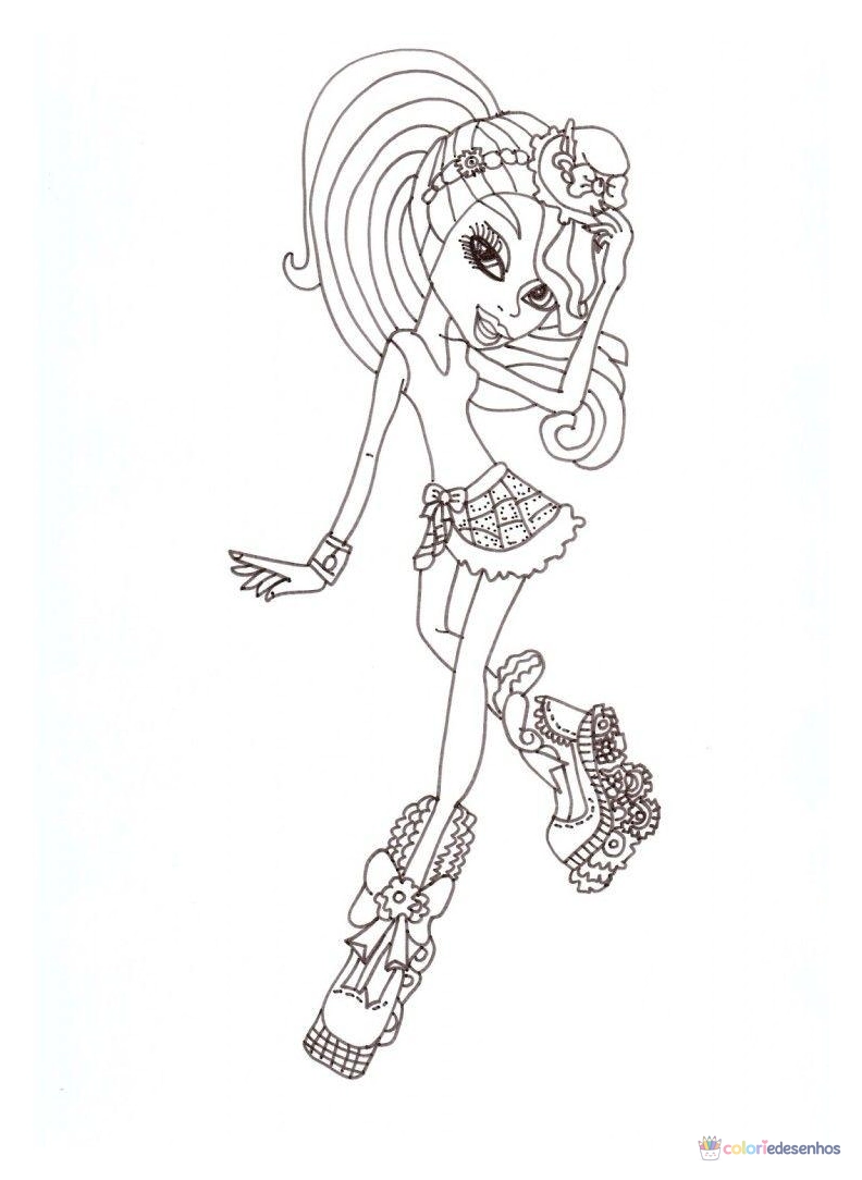 Monster High para colorir
