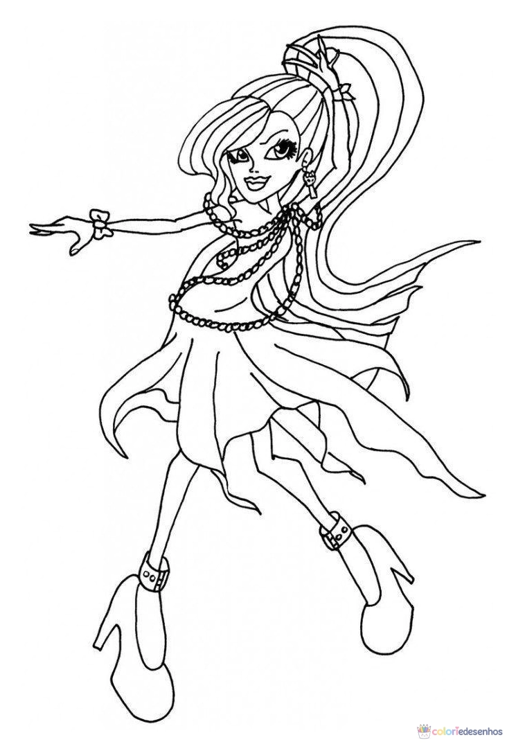 Monster High para colorir