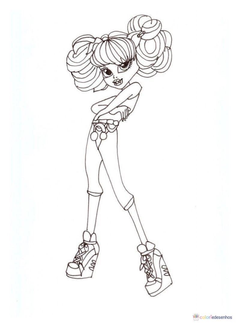 Monster High para colorir