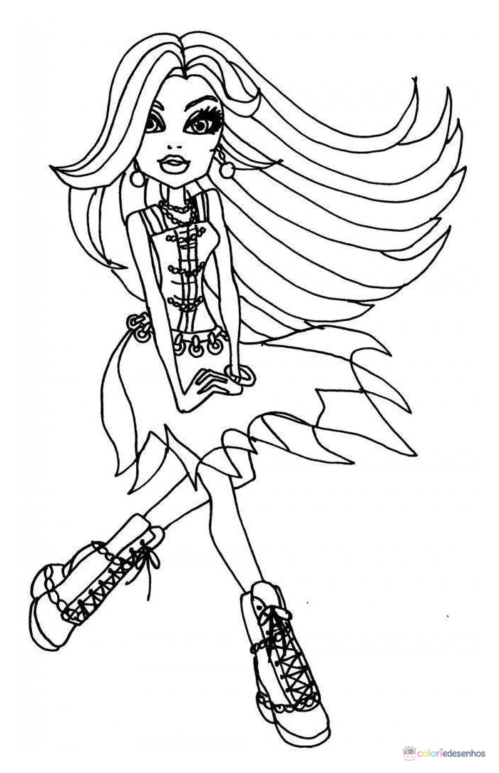 Monster High para colorir