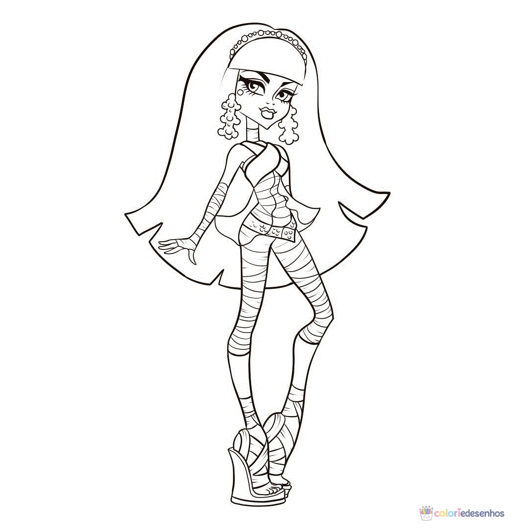 Monster High para colorir