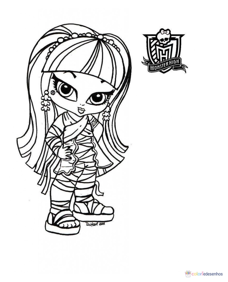 Monster High para colorir