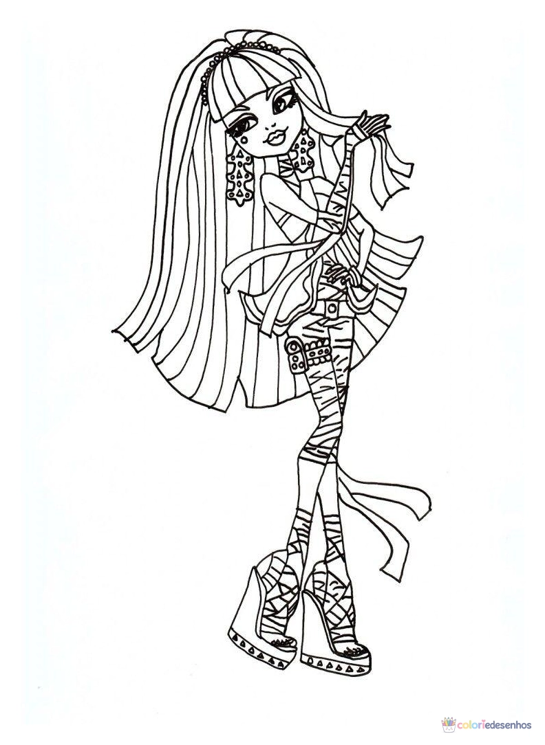 Monster High para colorir