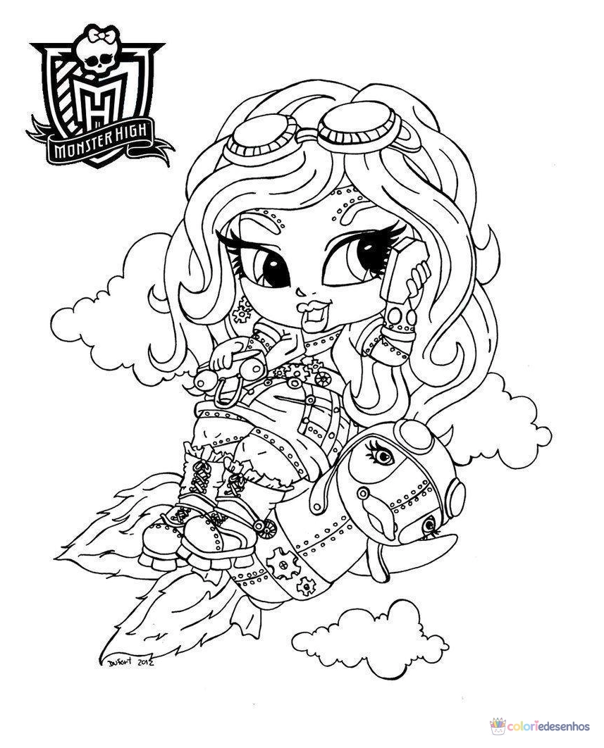 Monster High para colorir
