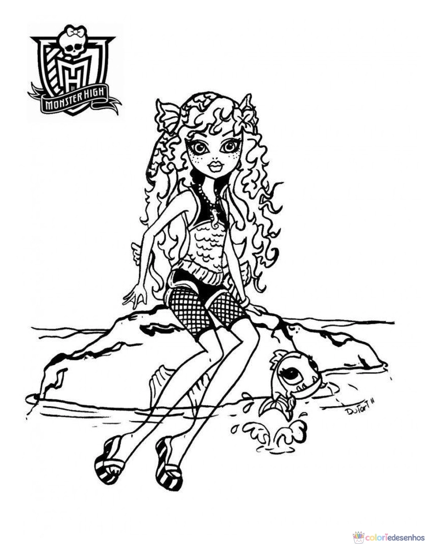 Monster High para colorir