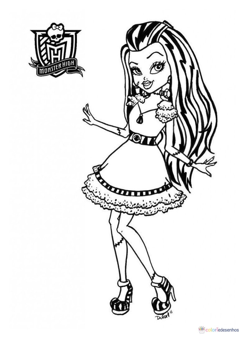 Monster High para colorir