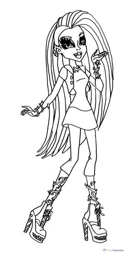 Monster High para colorir