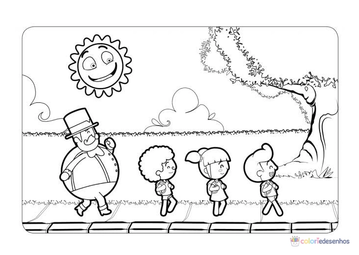 Mundo Bita para colorir