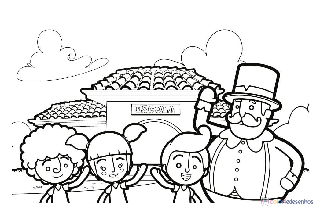 Mundo Bita para colorir