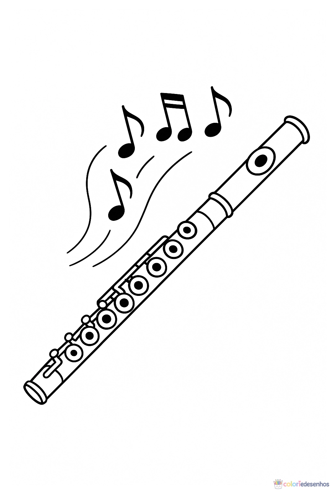 Música para colorir