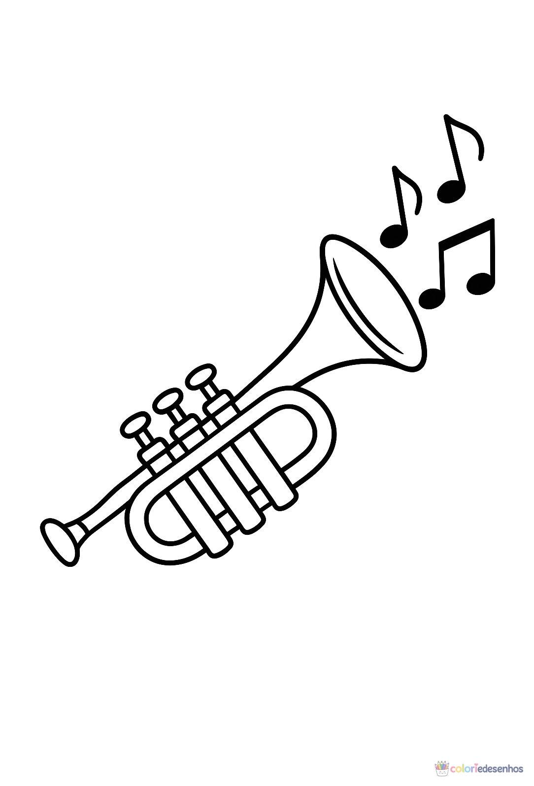 Música para colorir