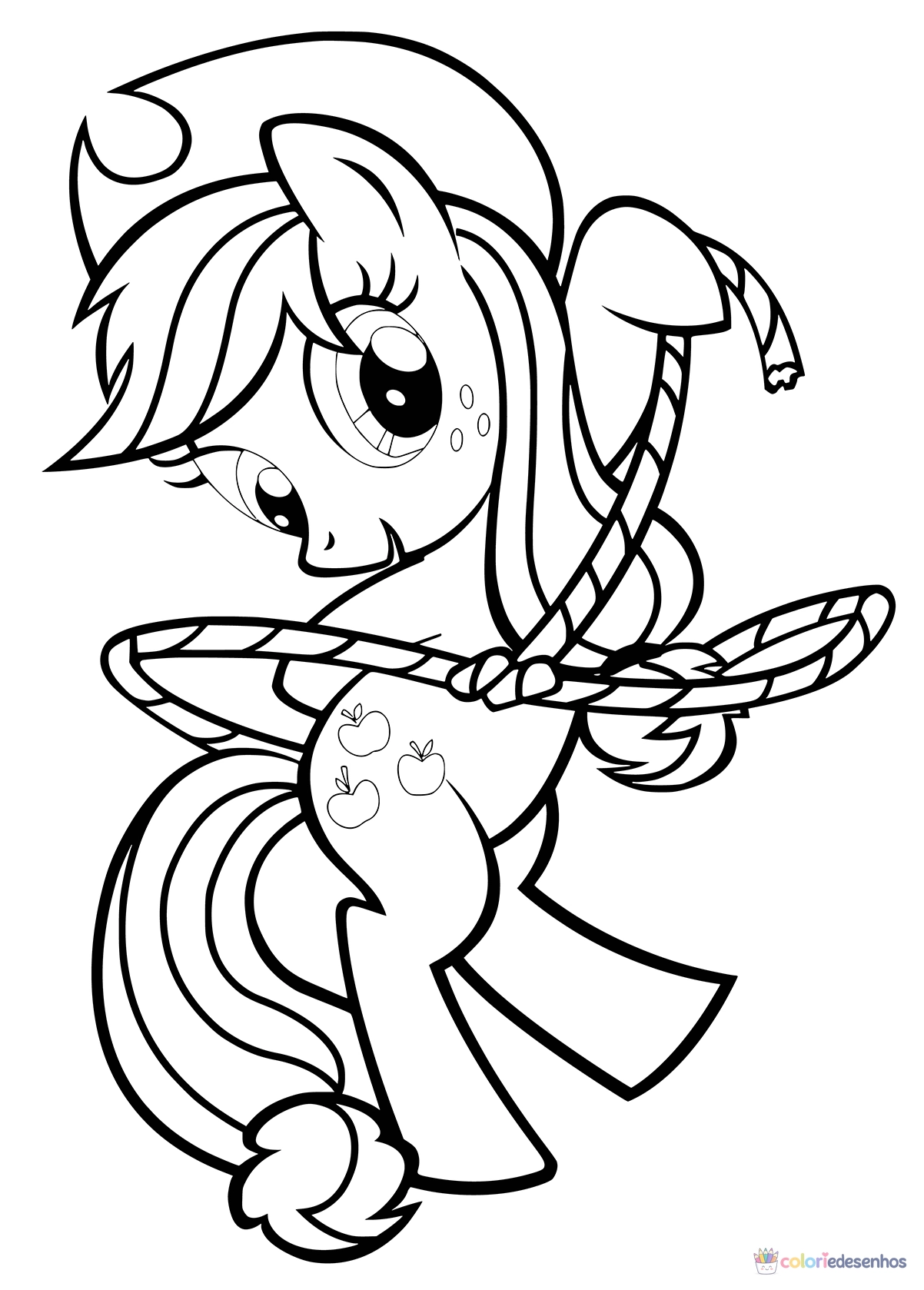 My little pony para colorir
