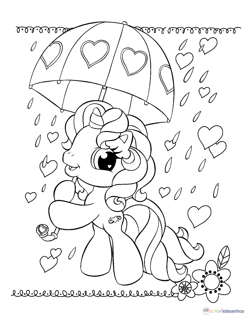 Desenhos de My Little Pony para colorir