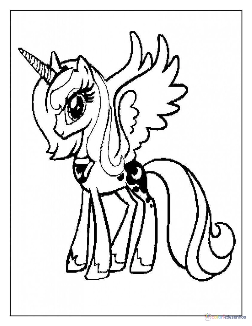 Meu Pequeno Pônei para colorir