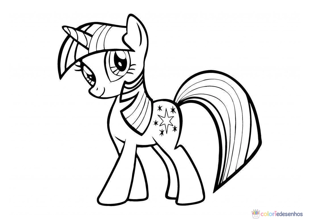 Meu Pequeno Pônei para colorir