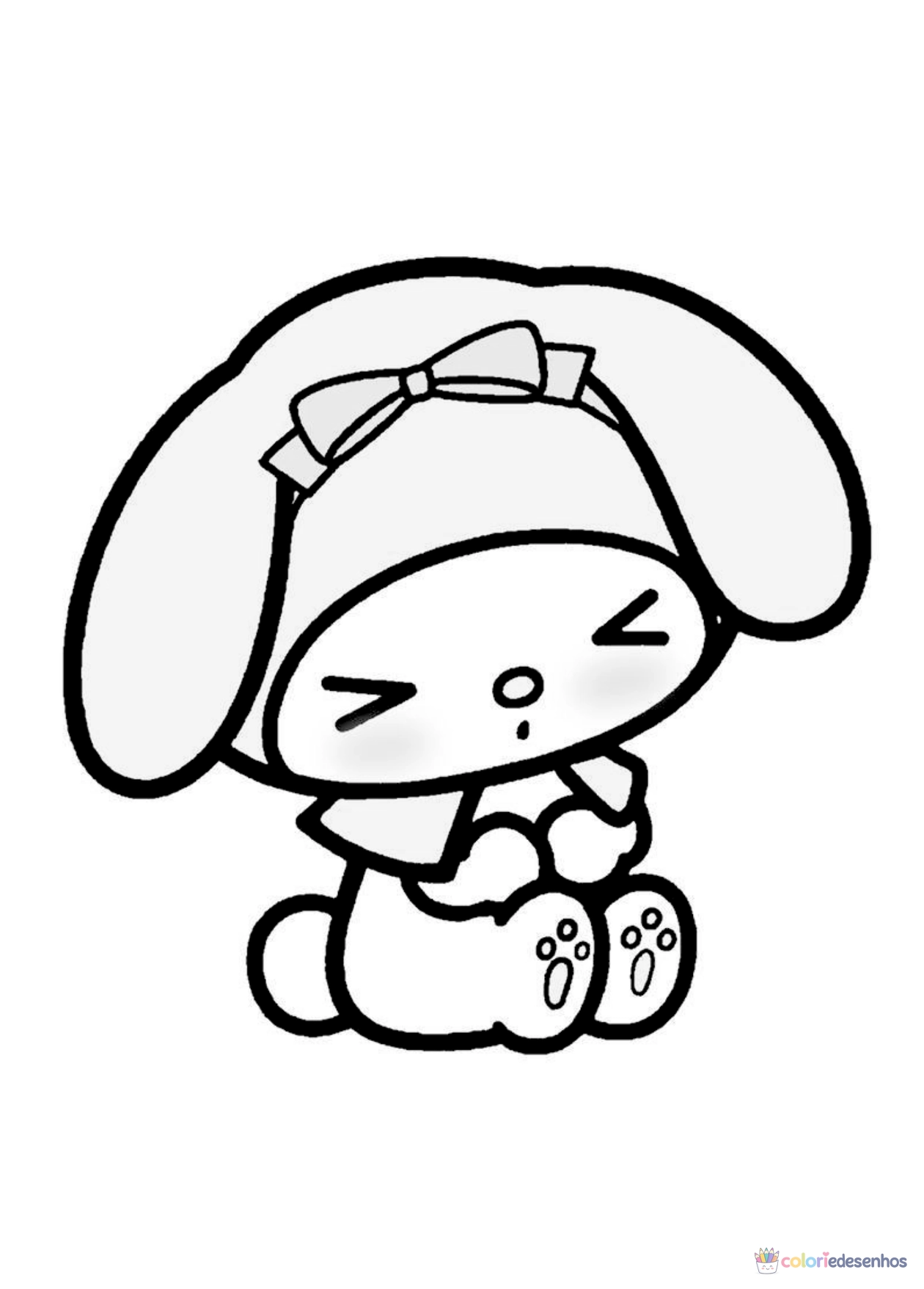 My Melody para colorir para colorir