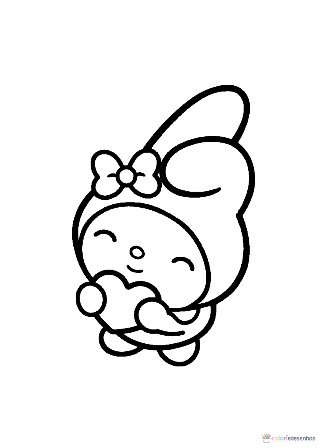 My Melody para colorir para colorir
