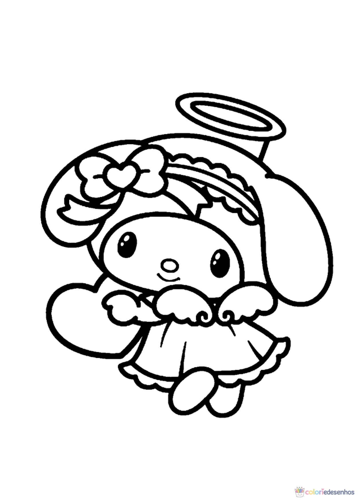 My Melody para colorir para colorir