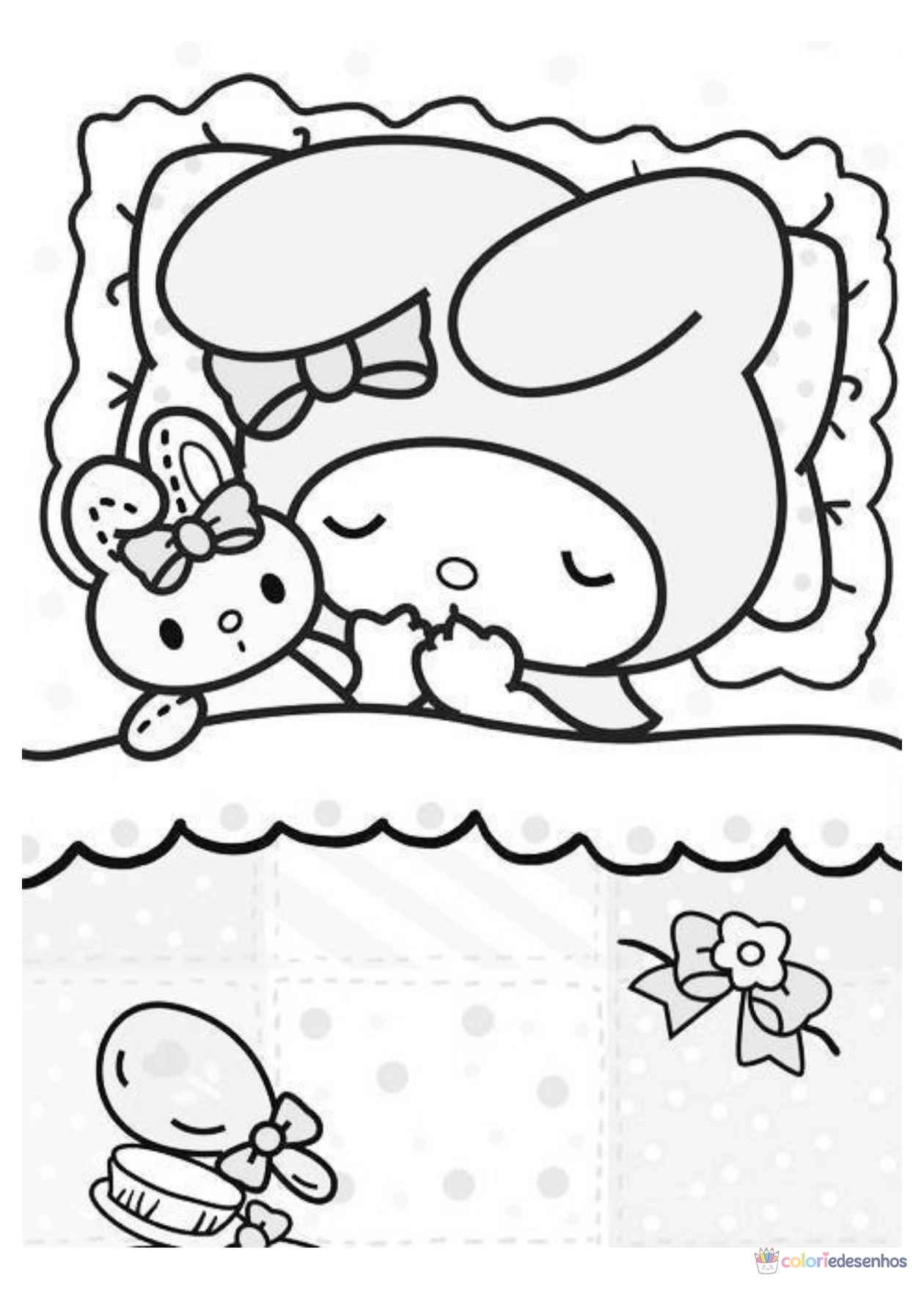 My Melody para colorir para colorir