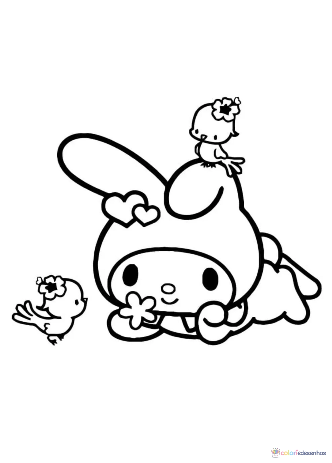 My Melody para colorir para colorir