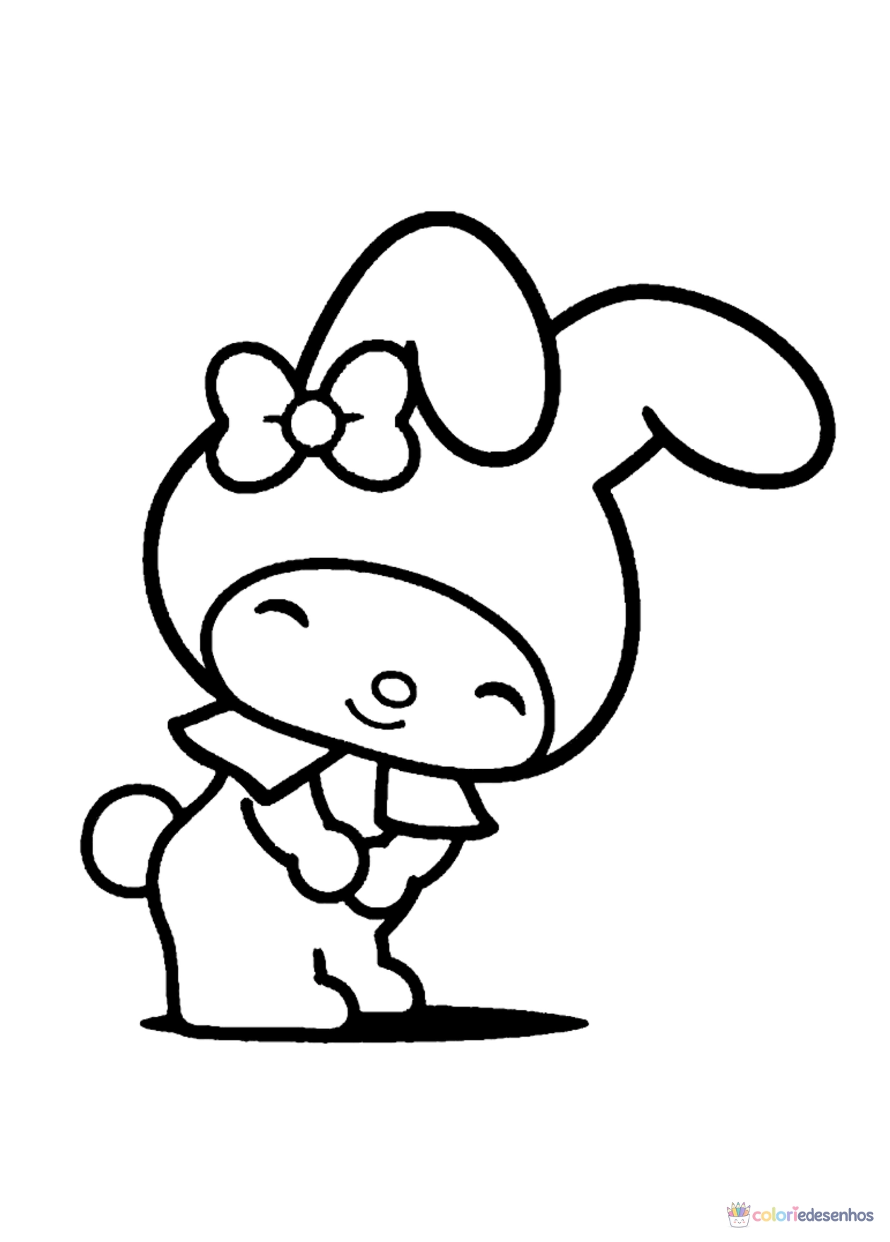 My Melody para colorir para colorir