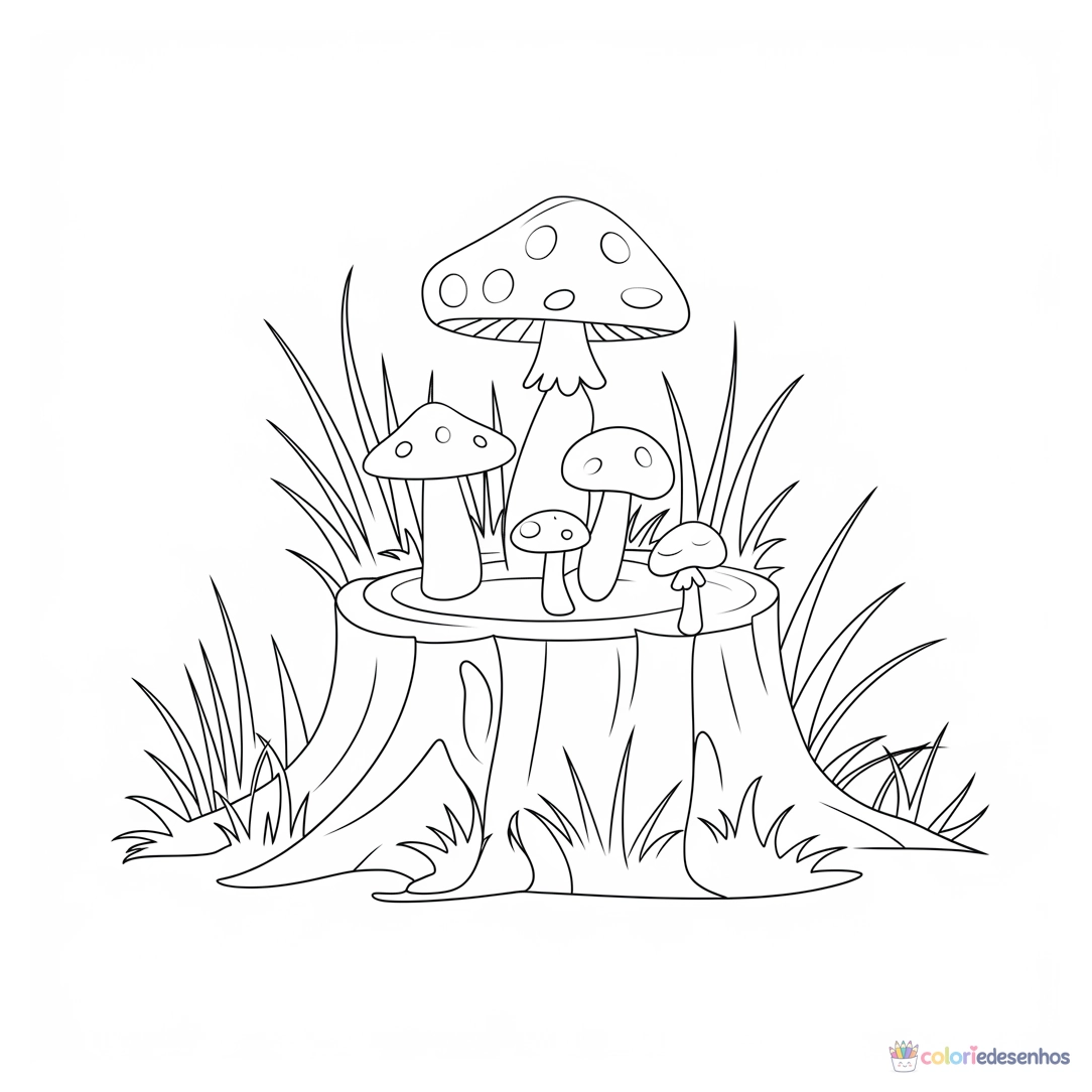 Natureza para colorir
