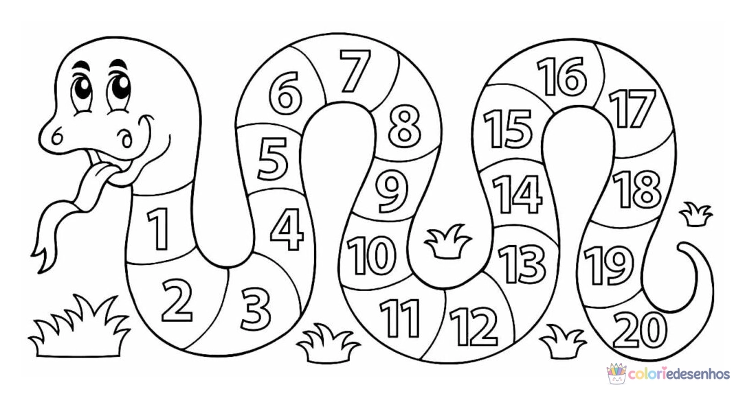 Números para colorir