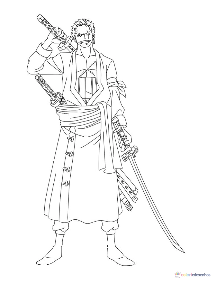 One Piece para colorir
