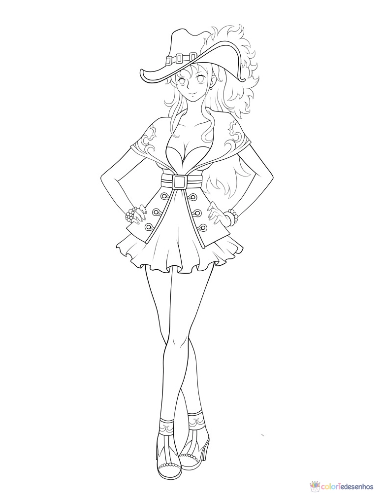 One Piece para colorir