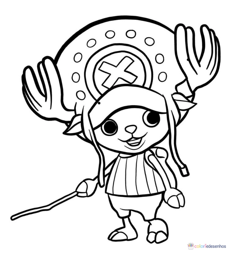 One Piece para colorir