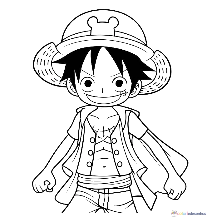 One Piece para colorir