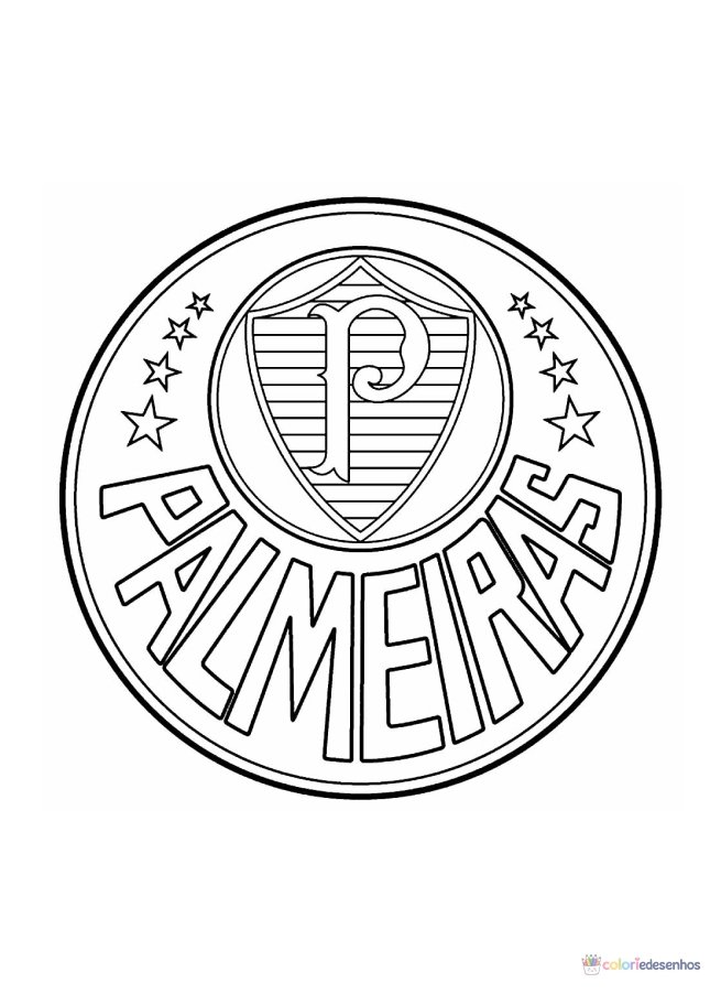Palmeiras para colorir