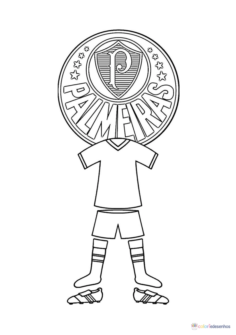 Palmeiras para colorir