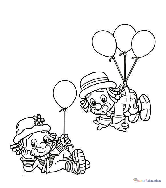 Desenhos de Patati Patatá para colorir