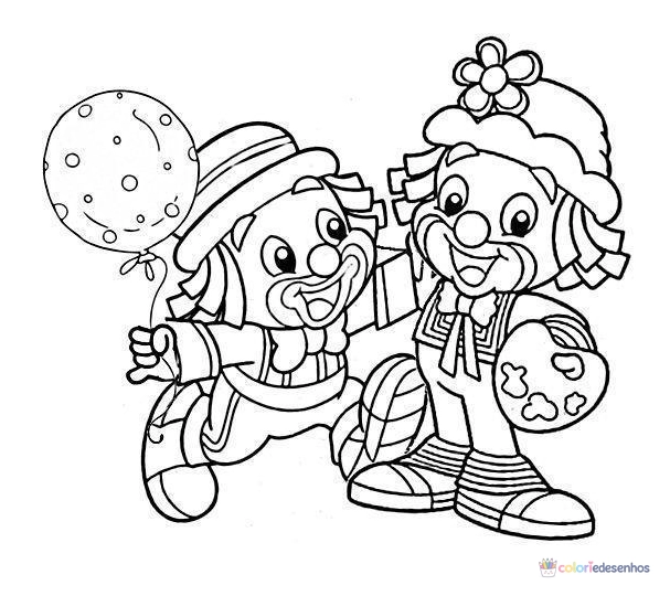 Patati Patatá para colorir