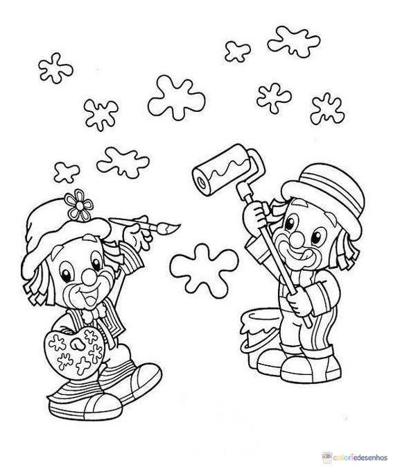 Patati Patatá para colorir