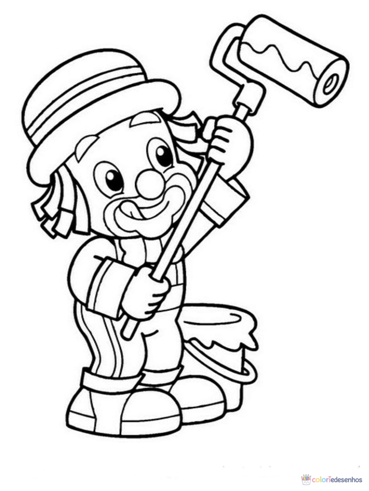 Patati Patatá para colorir