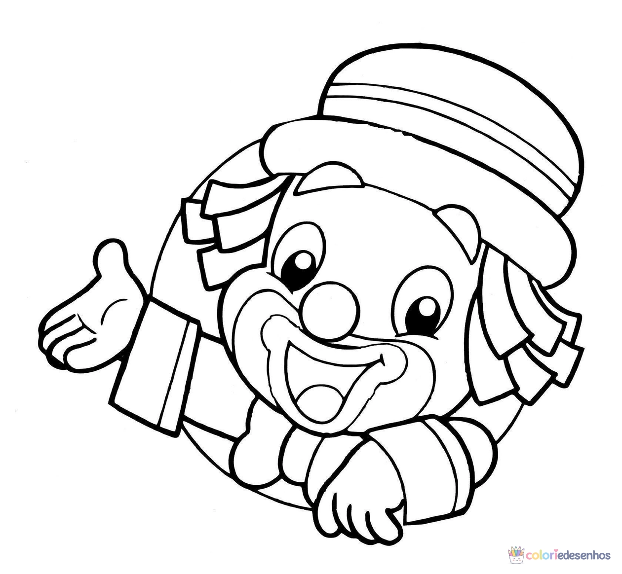 Patati Patatá para colorir