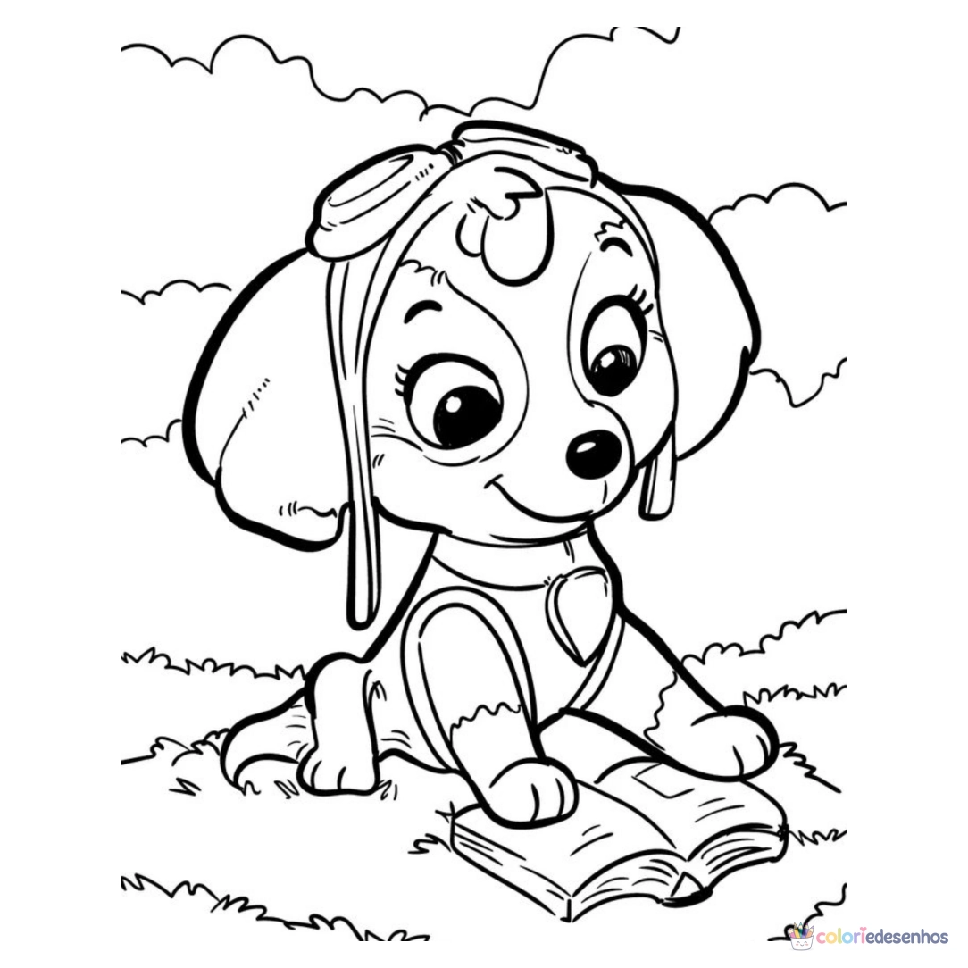Patrulha Canina para imprimir e colorir para colorir