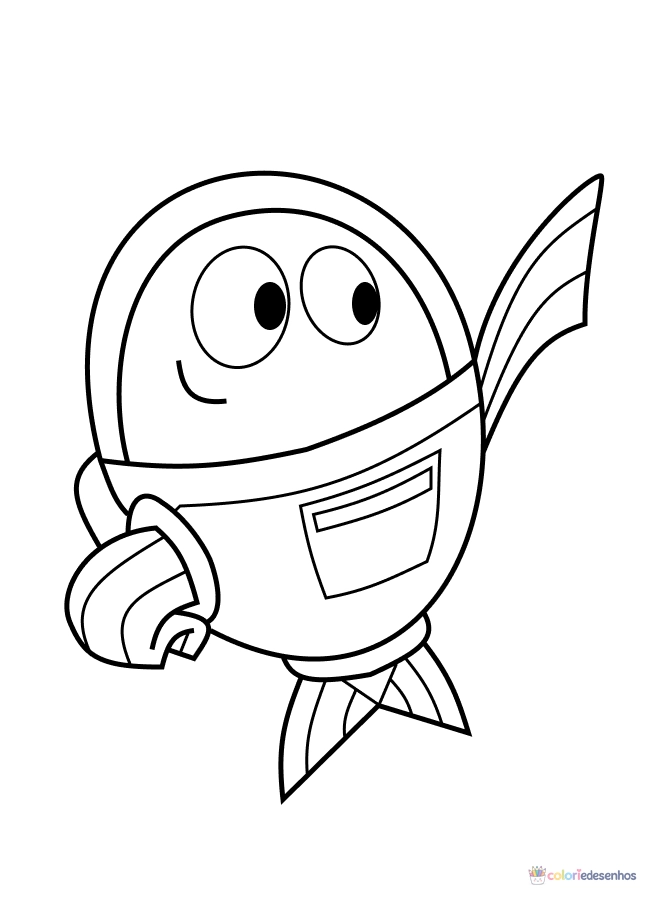 Peixonauta para colorir