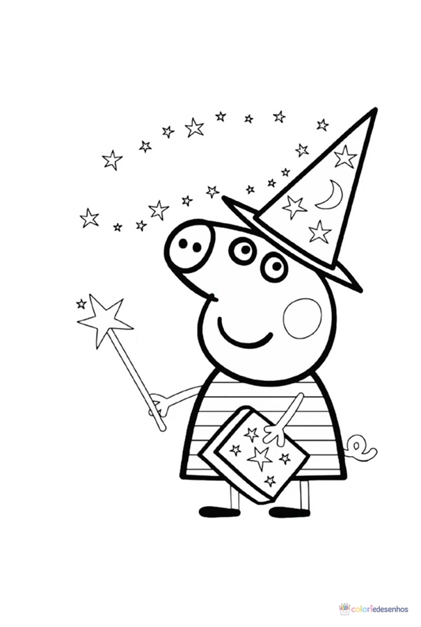 Peppa Pig para colorir