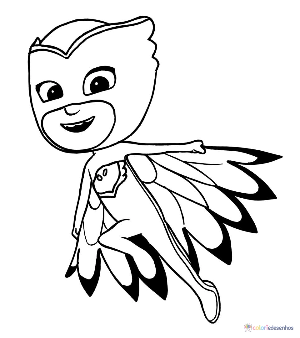Desenhos de PJ Masks para colorir