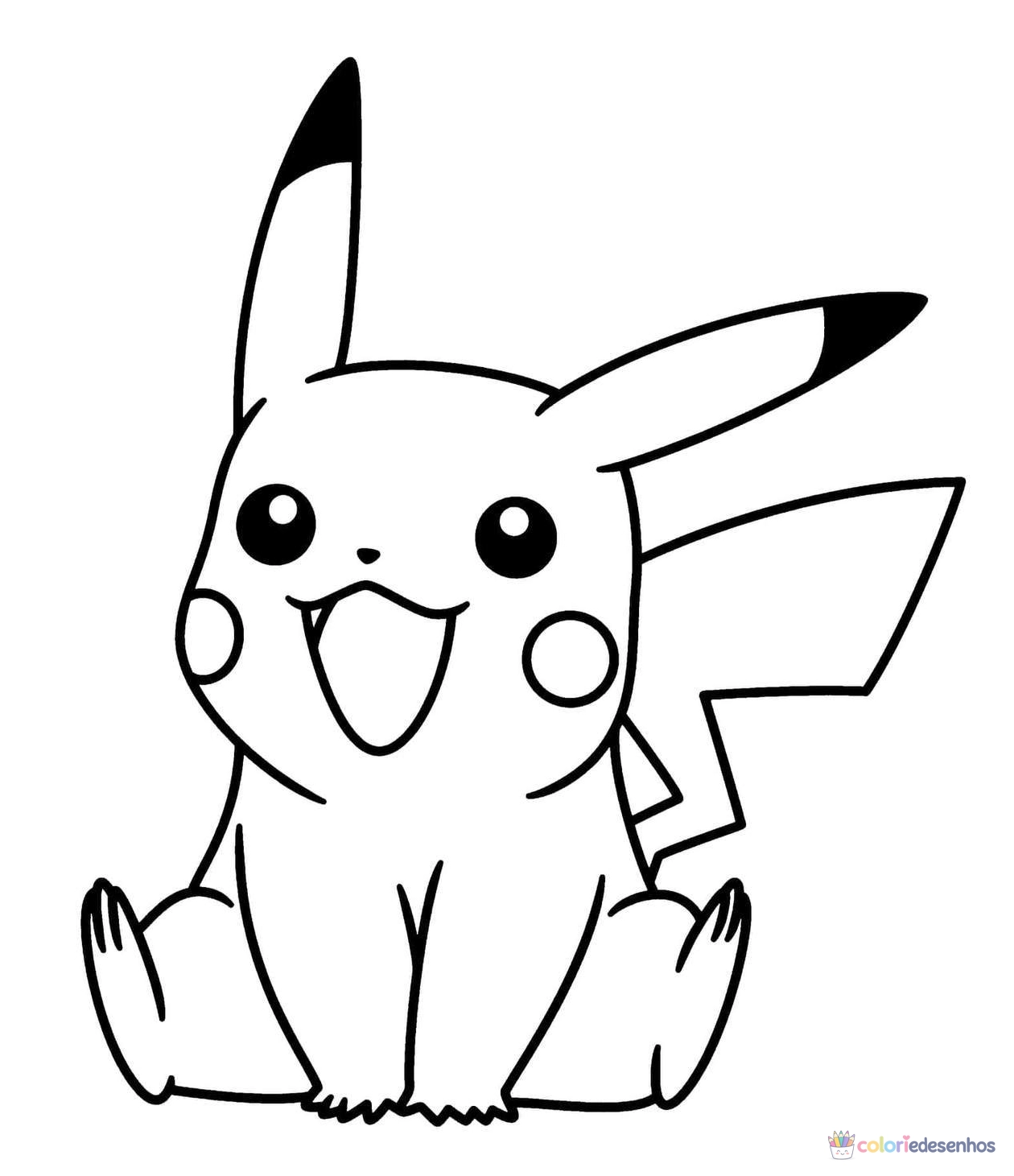 Pokemon para colorir