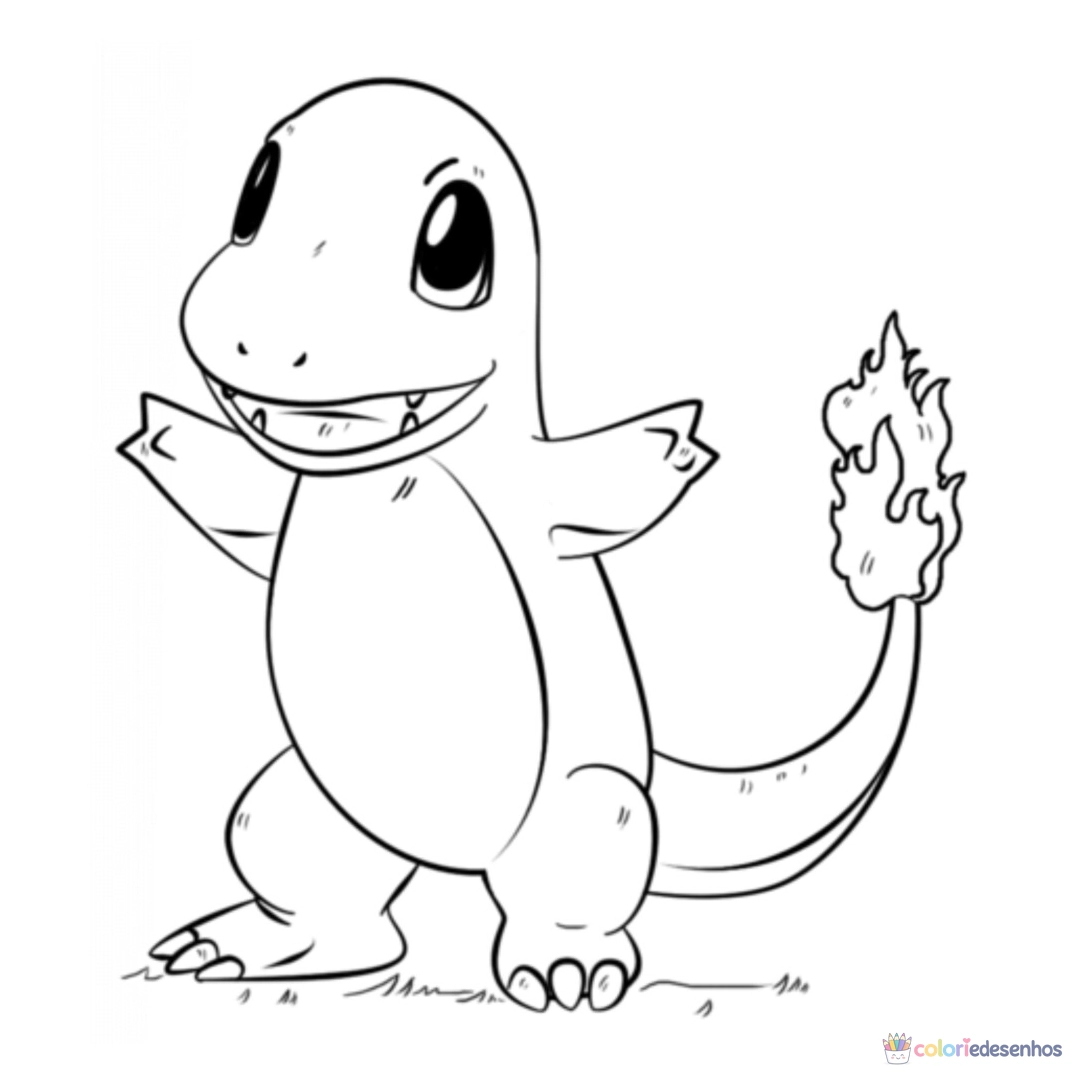 Pokemon para colorir