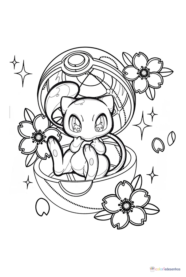 Pokémon para colorir